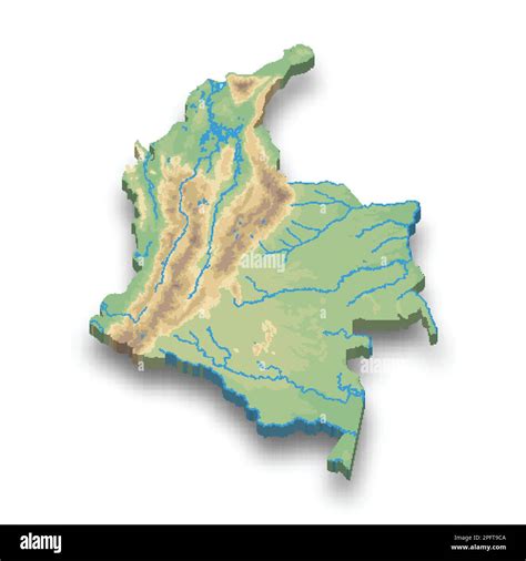 Mappa delle Badlands della Colombia con evidenziati i luoghi di ambientazione del reality
