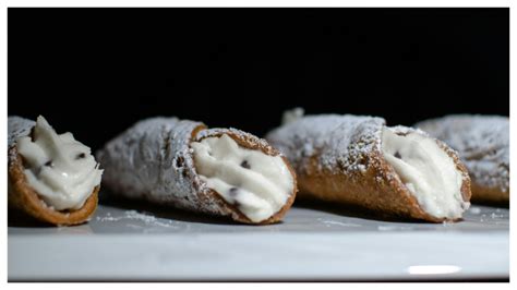 Immagine di un cannolo siciliano