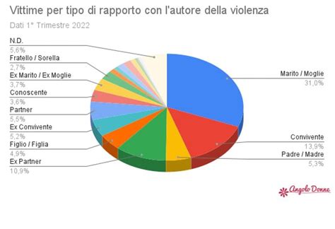 Grafico a torta che illustra le diverse tipologie di violenza subite dagli operatori sanitari (abuso verbale, minacce, molestie sessuali, violenza fisica).