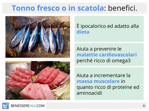 Infografica sulle proprietà nutrizionali del tonno